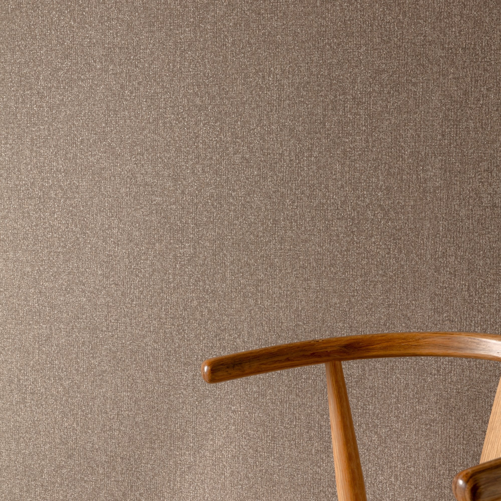 Stone plain Wallpaper in brown color - pattern number SF1119 - by Grandeco in the Surfaces collection