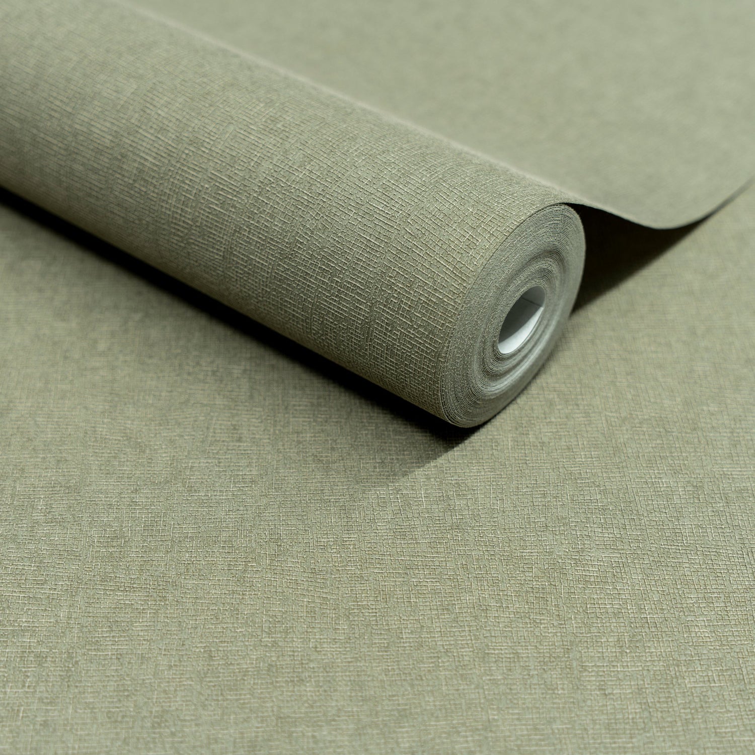 Faux Unis Natural Wallpaper in green color - pattern number SF1208 - by Grandeco in the Surfaces collection