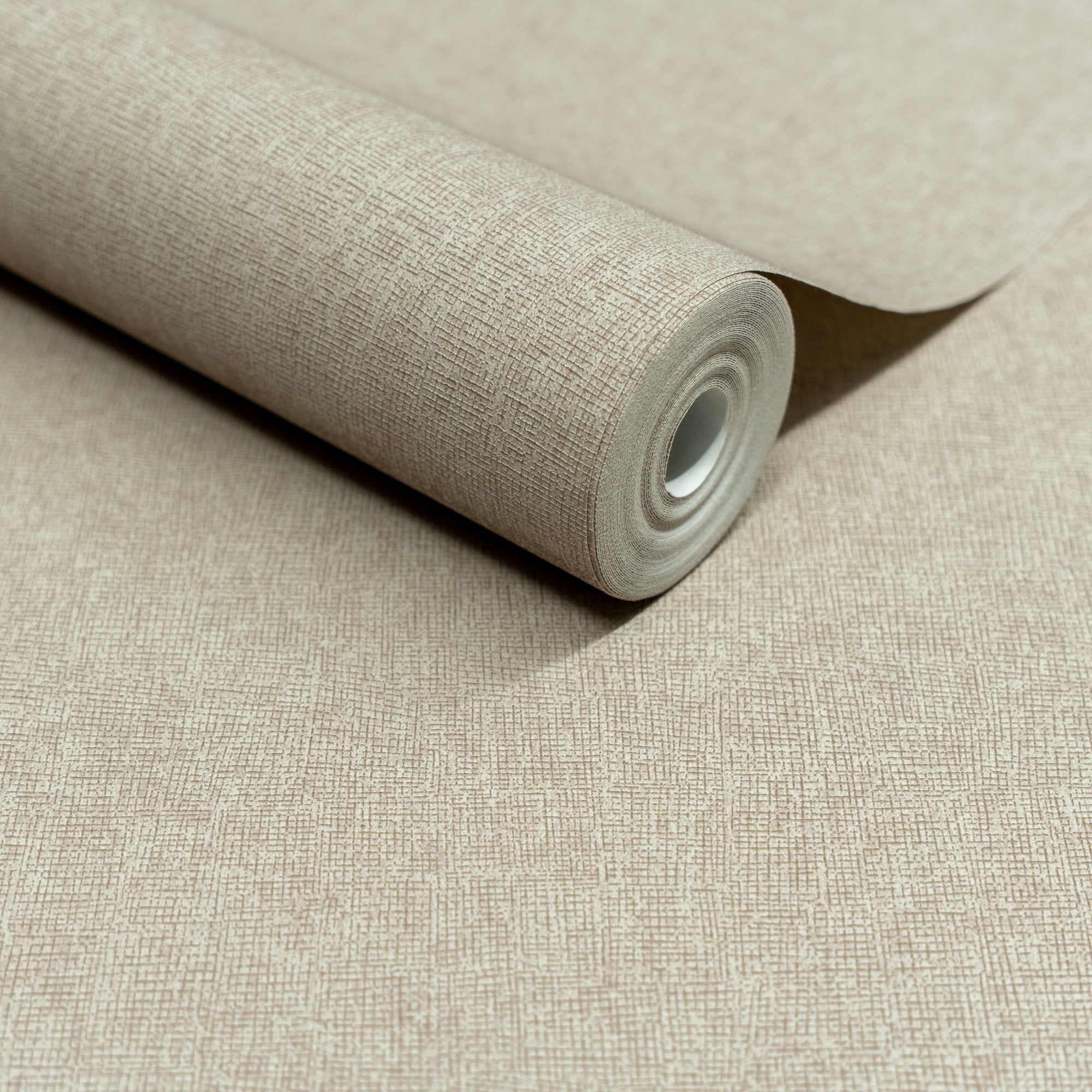 Faux Unis Natural Wallpaper in brown color - pattern number SF1214 - by Grandeco in the Surfaces collection