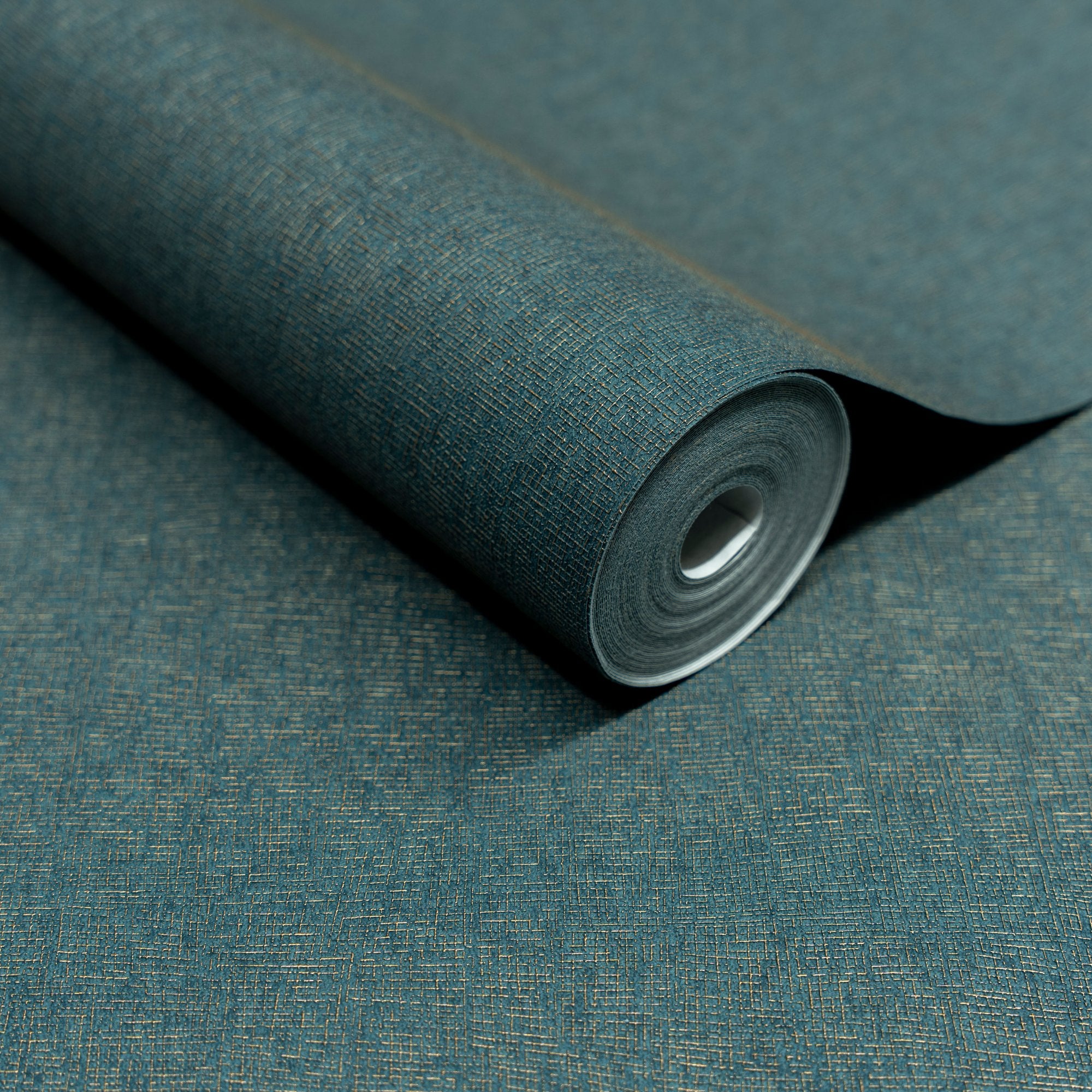 Faux Unis Natural Wallpaper in blue color - pattern number SF1226 - by Grandeco in the Surfaces collection
