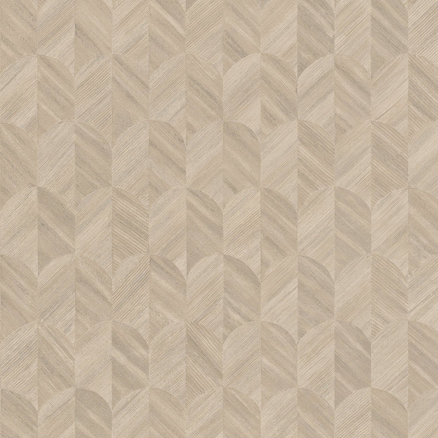 Geometric All-over Wallpaper in brown color - pattern number SF3214 - by Grandeco in the Surfaces collection
