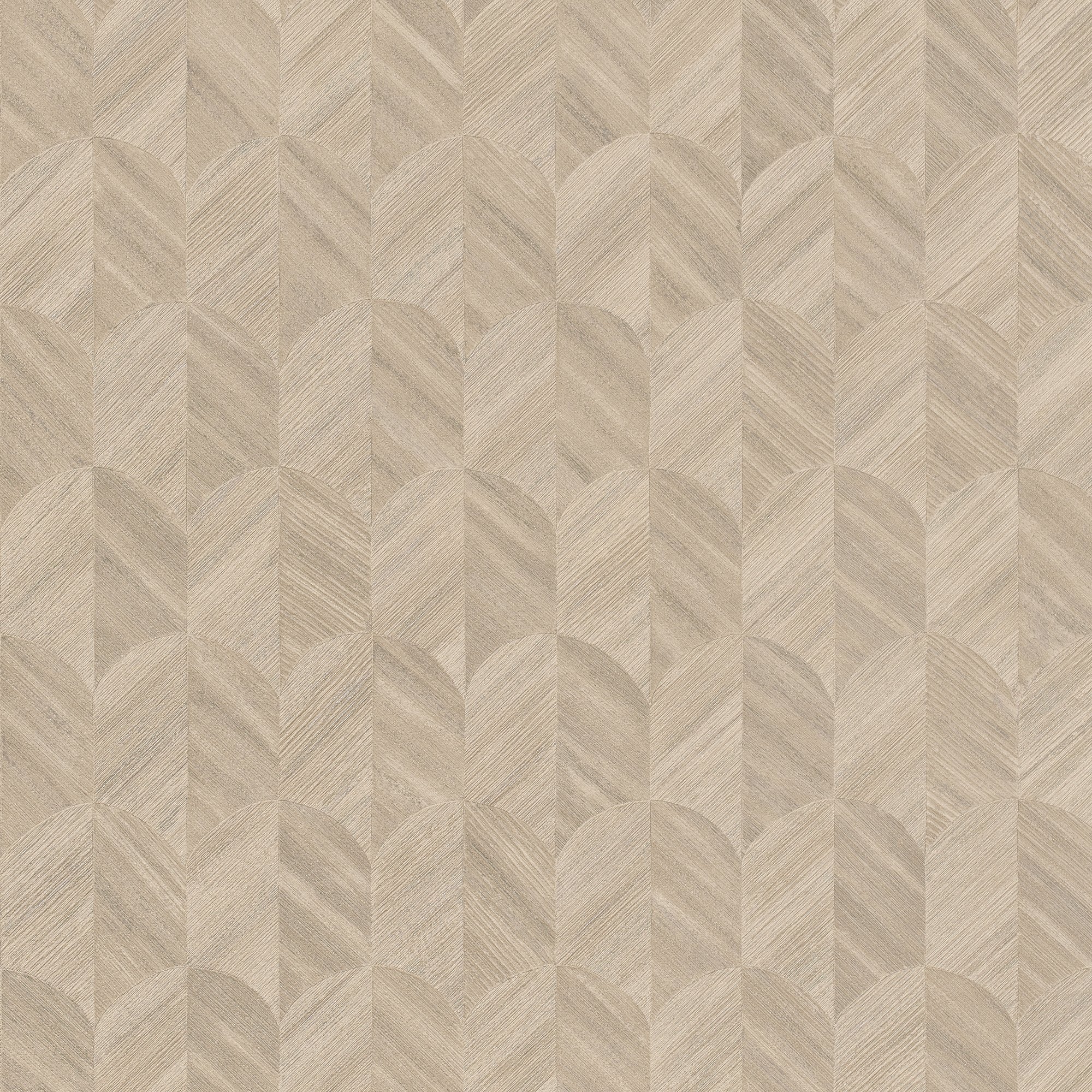 Geometric All-over Wallpaper in brown color - pattern number SF3214 - by Grandeco in the Surfaces collection