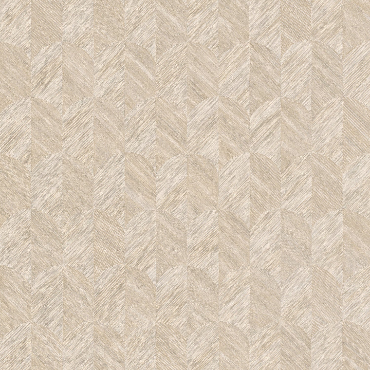 Geometric All-over Wallpaper in beige color - pattern number SF3233 - by Grandeco in the Surfaces collection