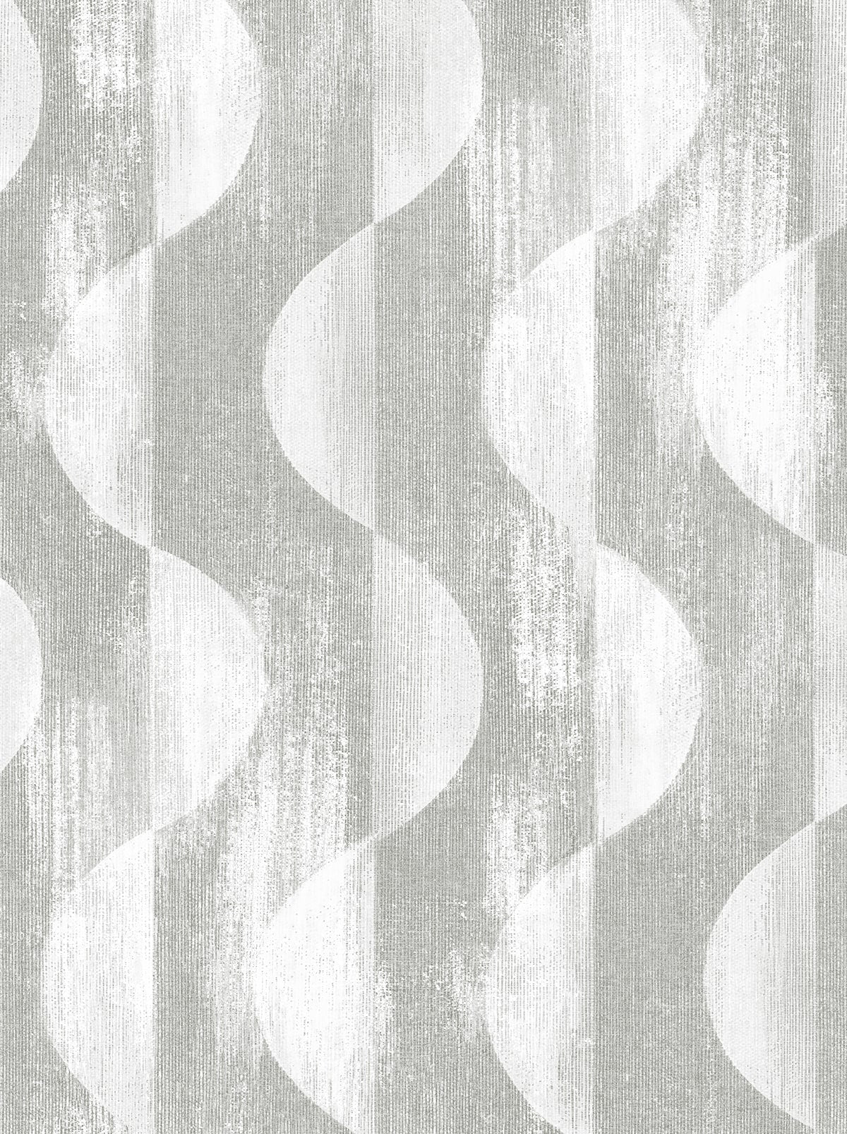Half Circles Peel and Stick wallpaper in grey color - pattern number SG12708 - by NextWall in the Peel and Stick Wallpaper by Stacy Garcia Sojourn Collection 5 collection