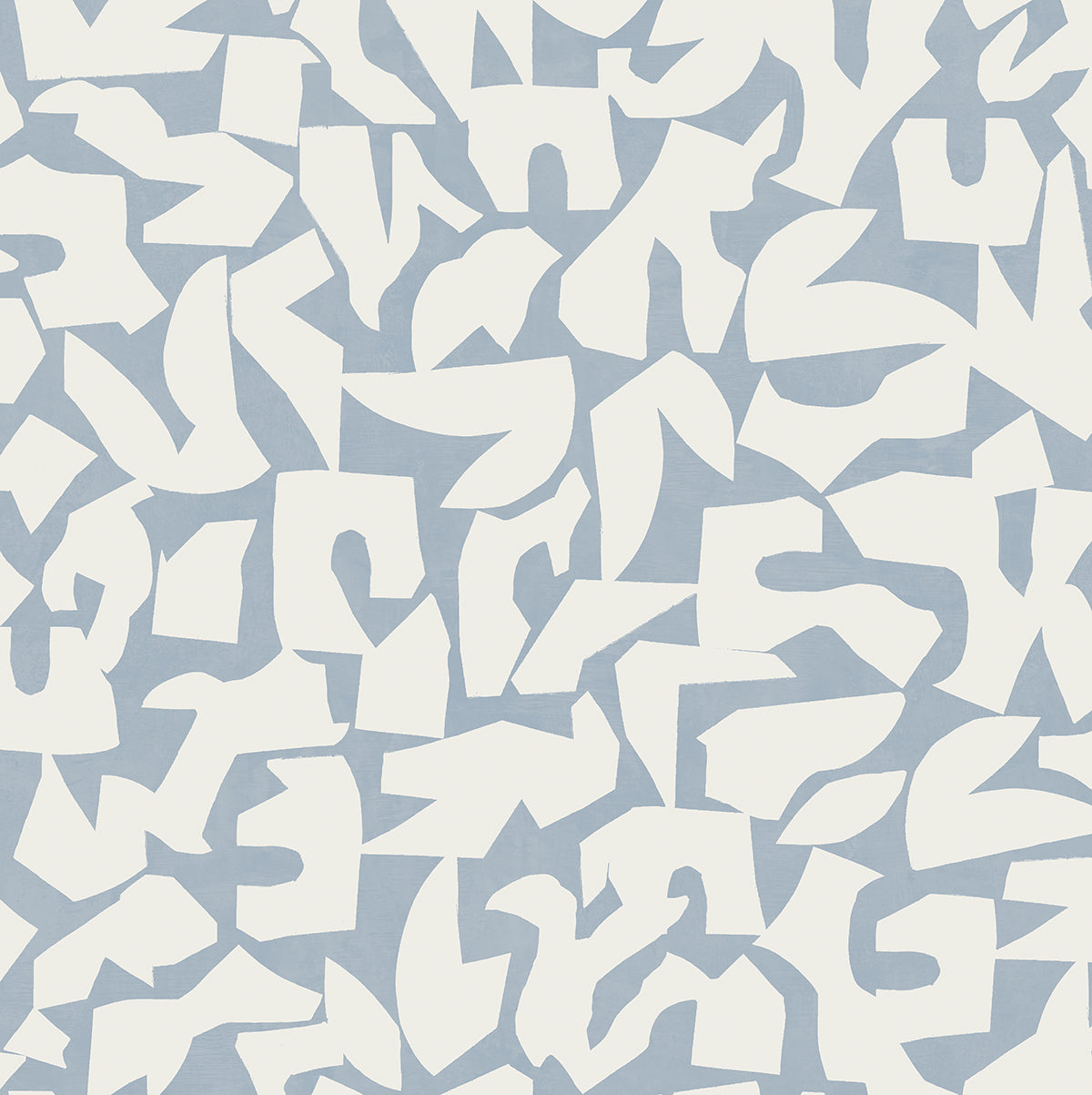 Graphic Geo Peel and Stick wallpaper in blue color - pattern number SG12802 - by NextWall in the Peel and Stick Wallpaper by Stacy Garcia Sojourn Collection 5 collection