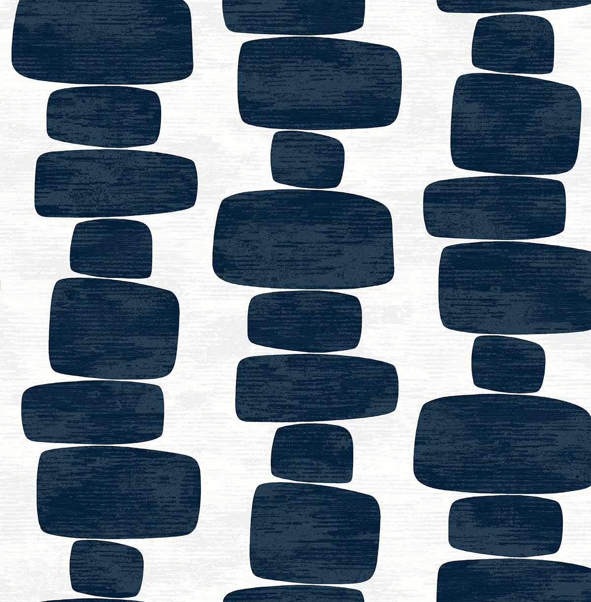 Stripe Block Peel and Stick wallpaper in blue color - pattern number SG12902 - by NextWall in the Peel and Stick Wallpaper by Stacy Garcia Sojourn Collection 5 collection