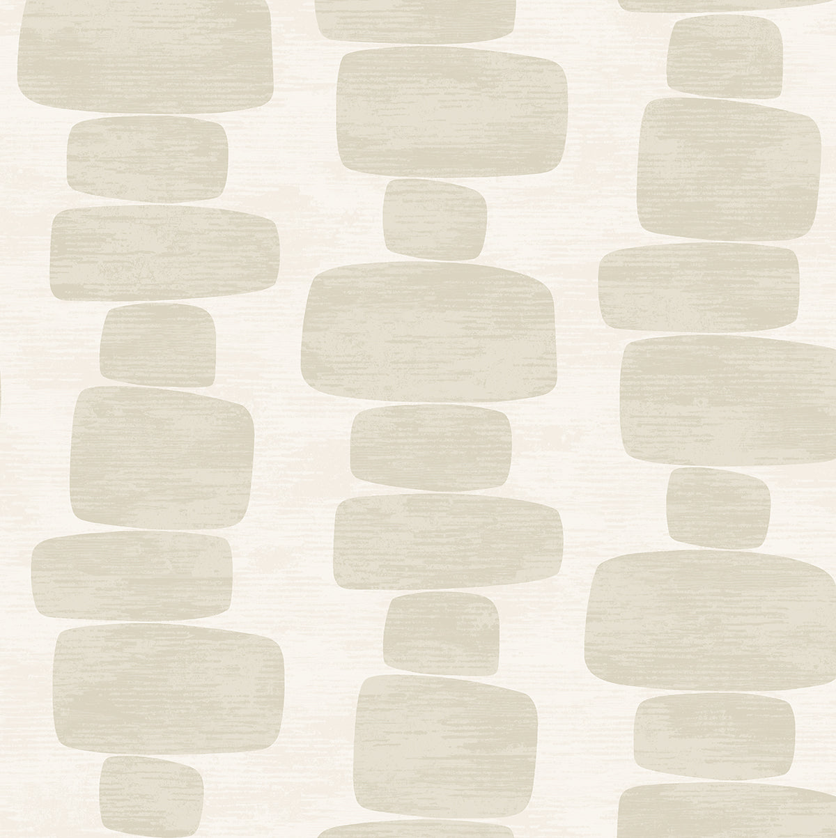 Stripe Block Peel and Stick wallpaper in beige color - pattern number SG12905 - by NextWall in the Peel and Stick Wallpaper by Stacy Garcia Sojourn Collection 5 collection