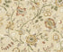 Jacobean Floral Trail Peel and Stick wallpaper in latte color - pattern number SG13006 - by NextWall in the Peel and Stick Wallpaper by Stacy Garcia Sojourn Collection 6 collection
