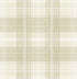 Crossroads Plaid Peel and Stick wallpaper in sand dollar color - pattern number SG13107 - by NextWall in the Peel and Stick Wallpaper by Stacy Garcia Sojourn Collection 6 collection