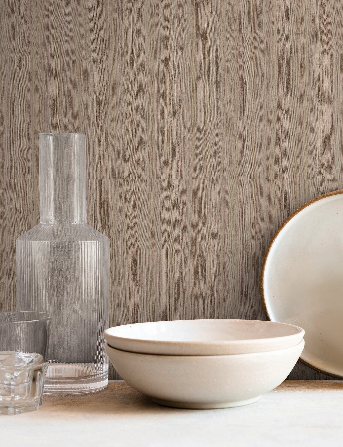 Wistman Stripe wallpaper in canyon color - pattern number SI25710 - by York in the Signature Textures Resource Library Third Edition collection