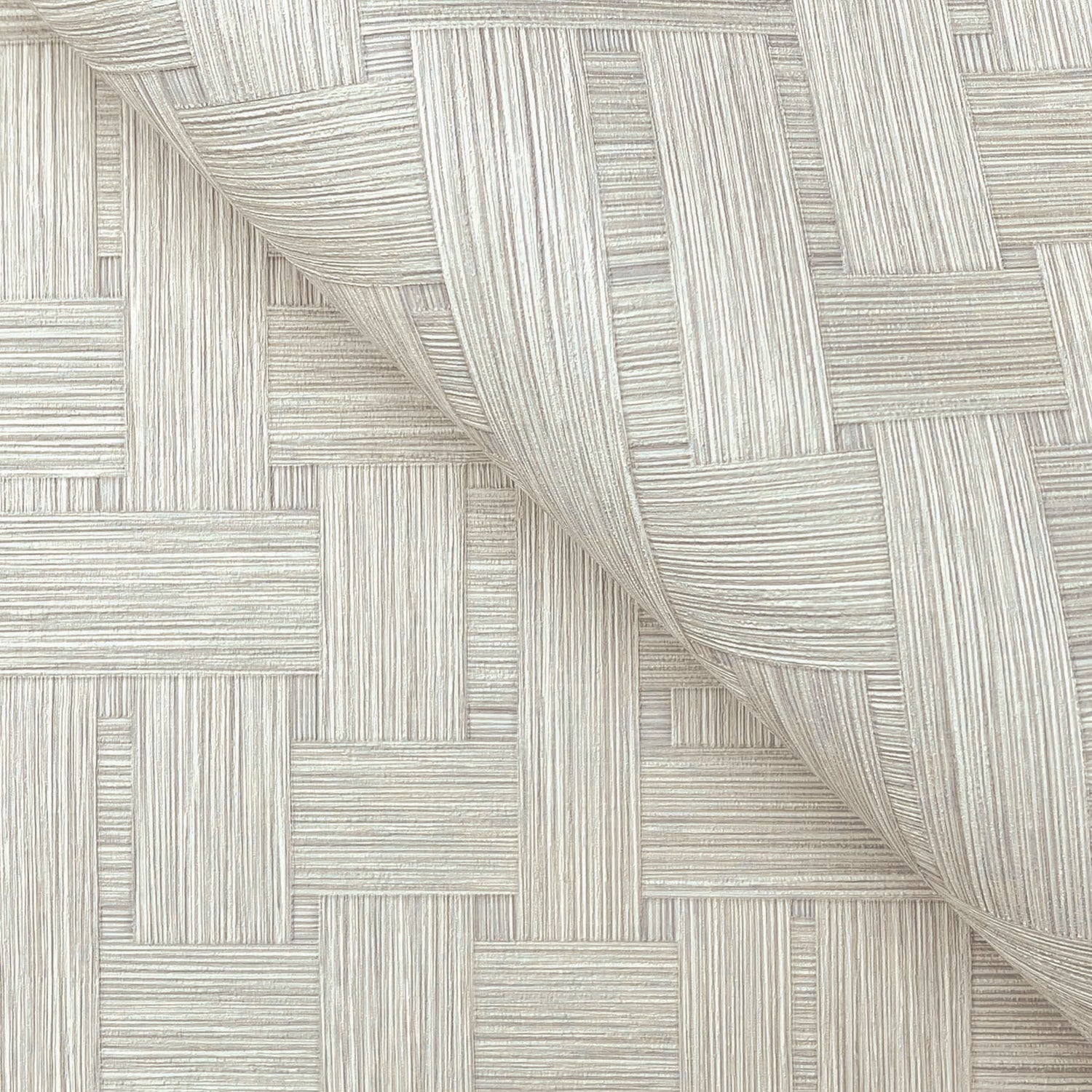 Basketry wallpaper in dove grey color - pattern number SI25723 - by York in the Signature Textures Resource Library Third Edition collection