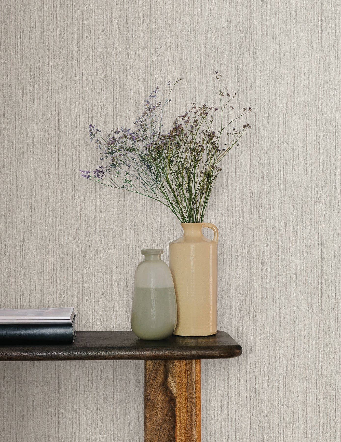Shetland wallpaper in ecru color - pattern number SI25841 - by York in the Signature Textures Resource Library Third Edition collection