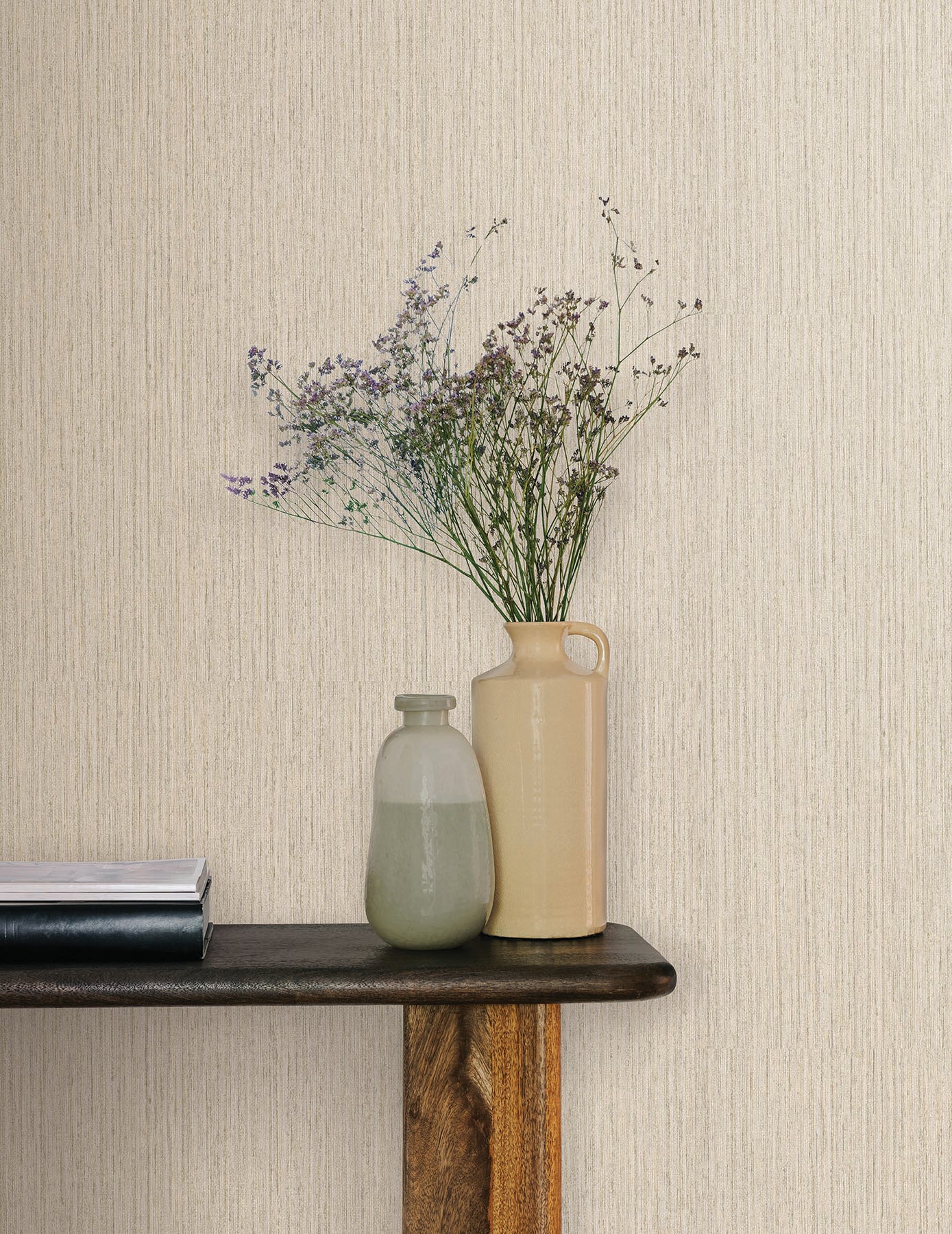 Shetland wallpaper in sand color - pattern number SI25842 - by York in the Signature Textures Resource Library Third Edition collection