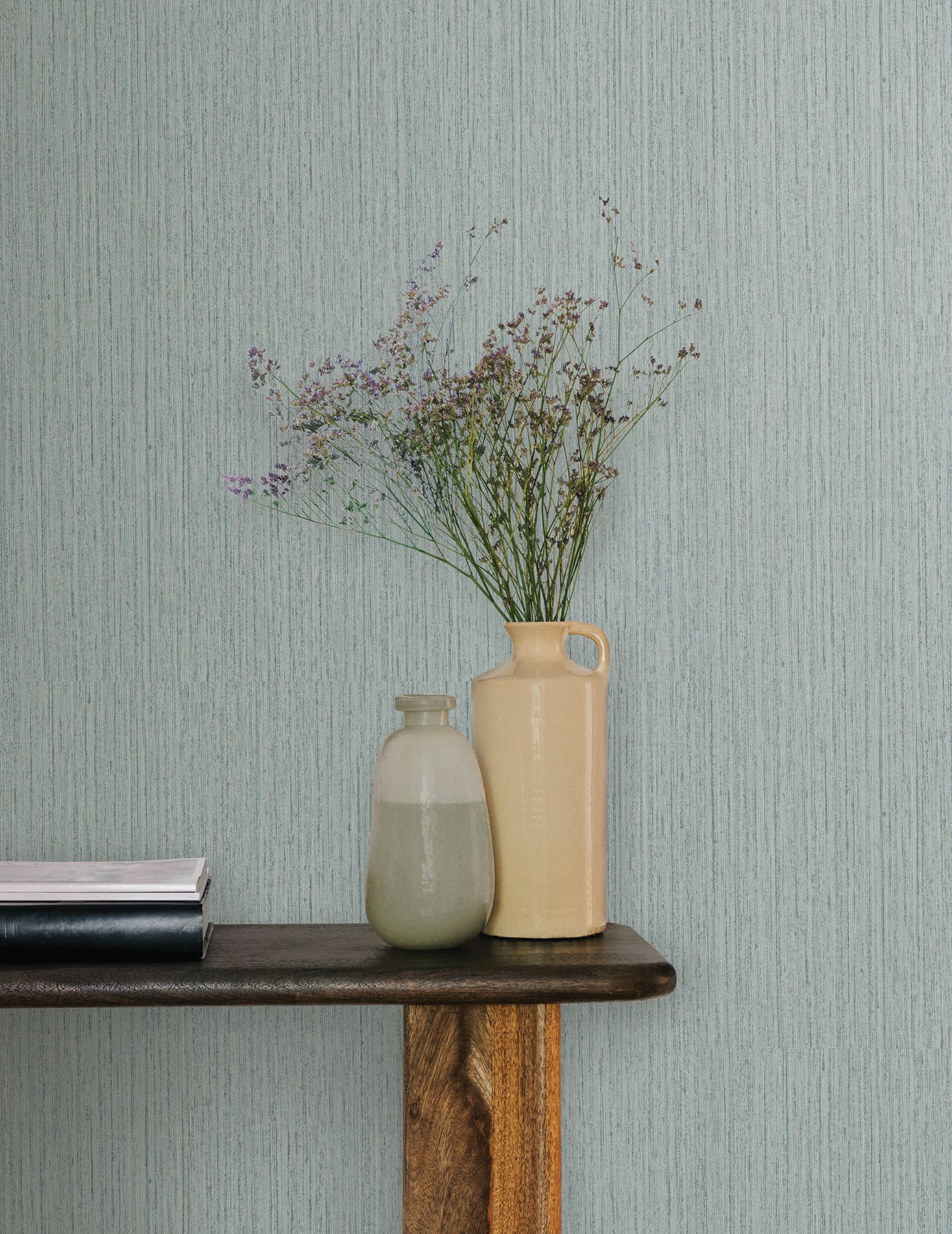 Shetland wallpaper in slate color - pattern number SI25844 - by York in the Signature Textures Resource Library Third Edition collection