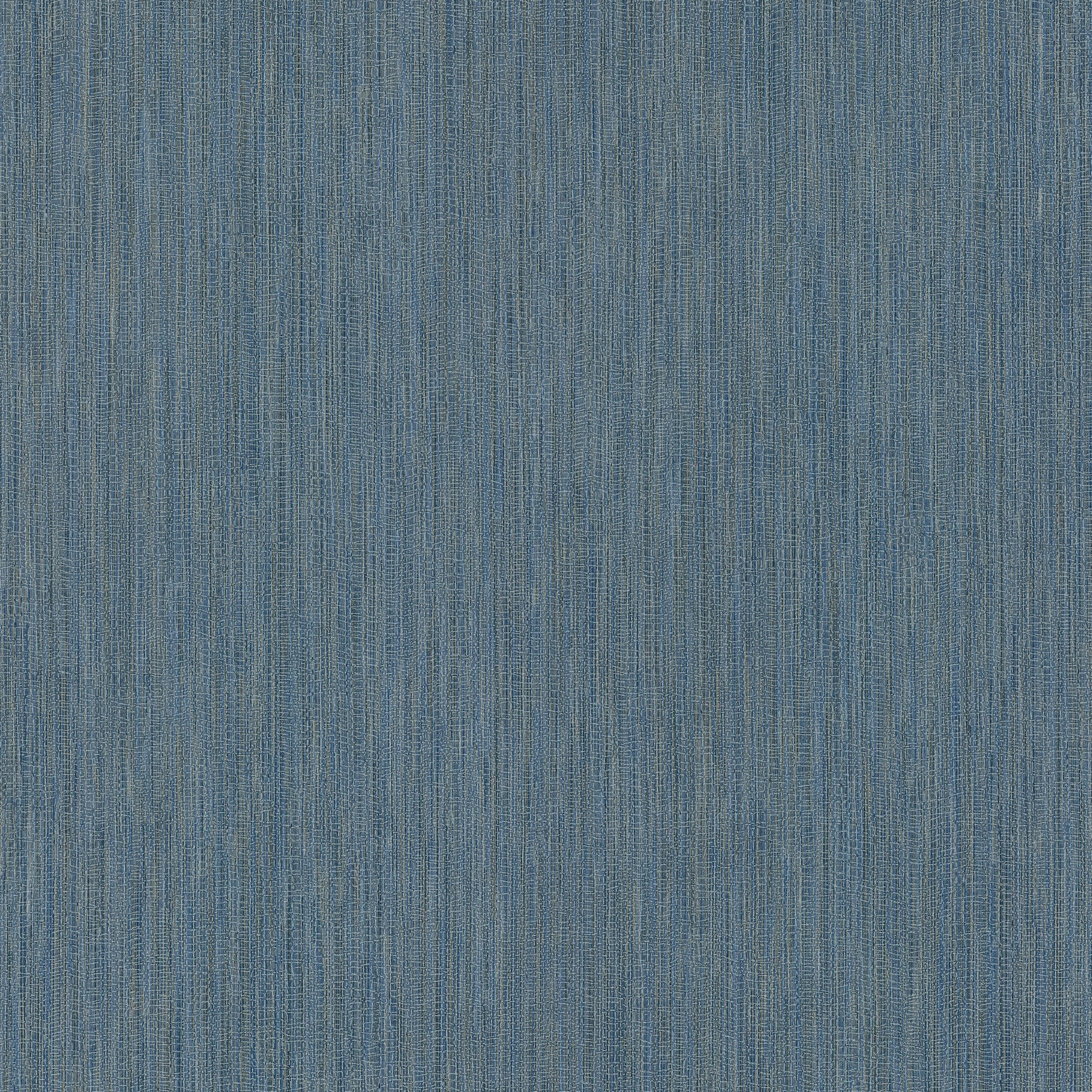Washed Ramie wallpaper in cobalt color - pattern number SI25856 - by York in the Signature Textures Resource Library Third Edition collection