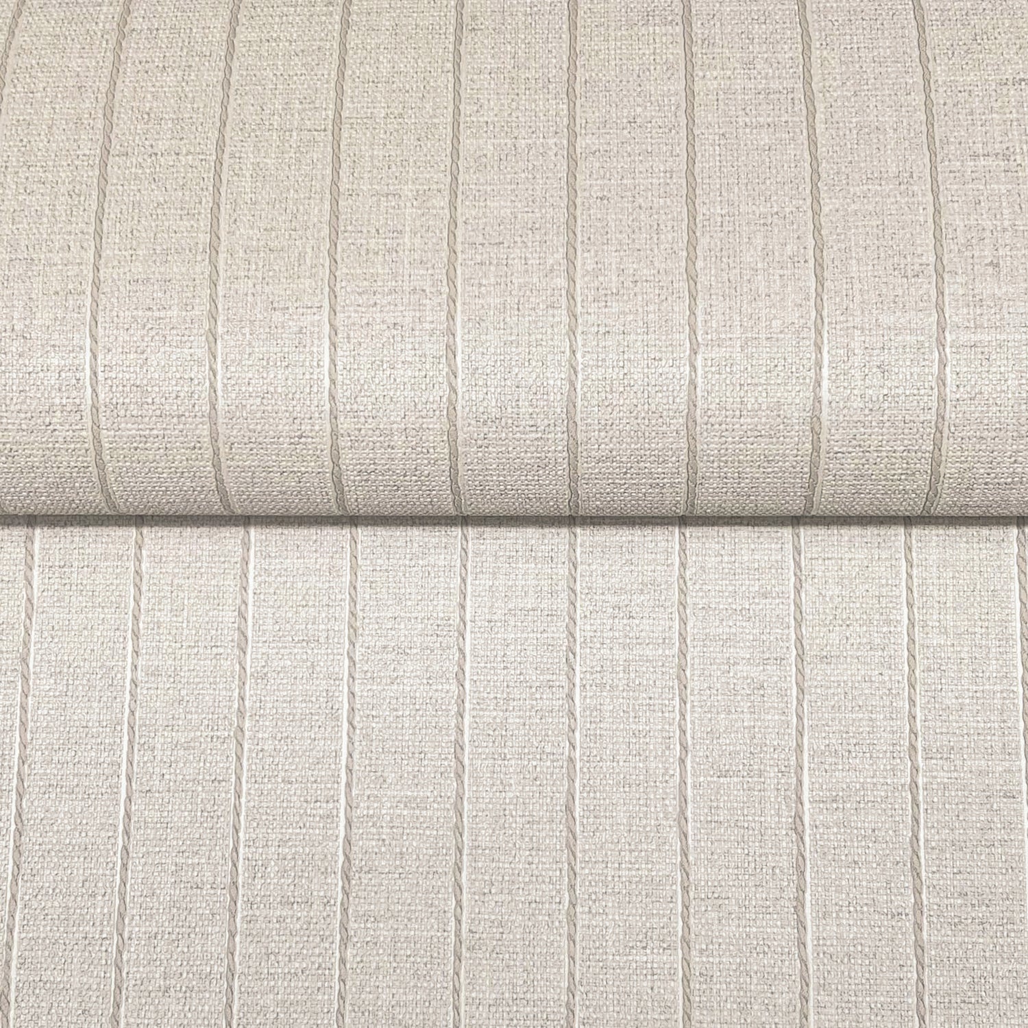 Cording Stripe wallpaper in pearl color - pattern number SI26121 - by York in the Signature Textures Resource Library Third Edition collection