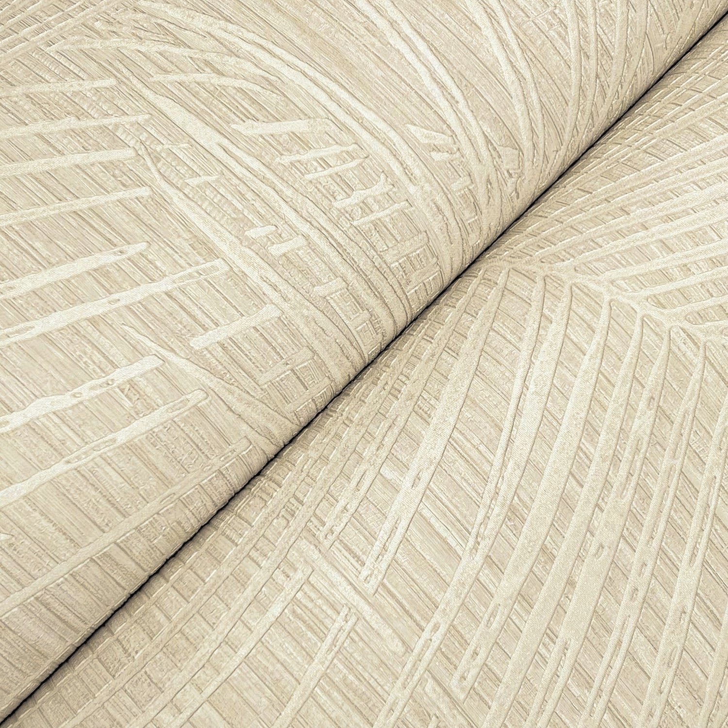 Della Palm wallpaper in shell color - pattern number SI50611 - by York in the Signature Textures Resource Library Third Edition collection