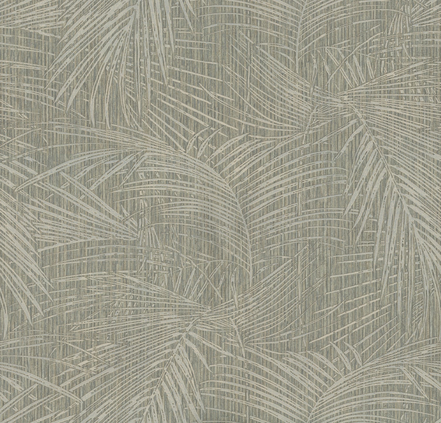 Della Palm wallpaper in dark taupe color - pattern number SI50612 - by York in the Signature Textures Resource Library Third Edition collection
