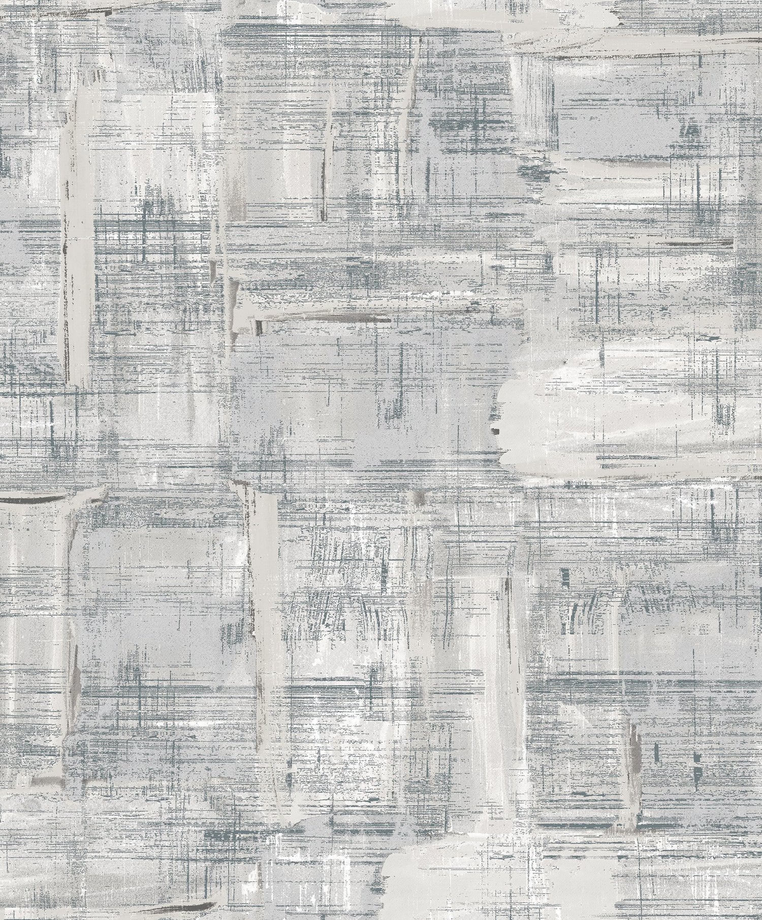 Abstract wallpaper in silver grey color - pattern number SM0604 - by Galerie in the Lustre collection