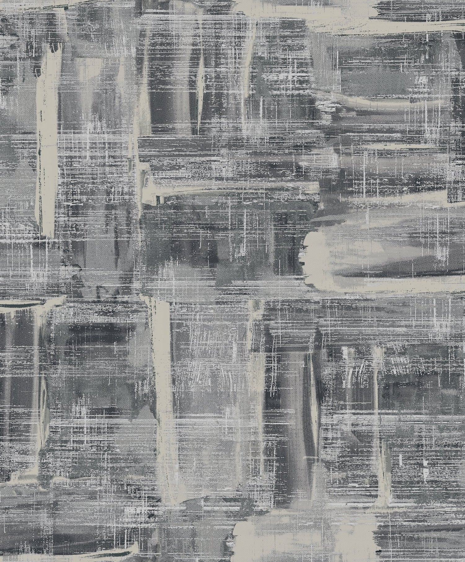 Abstract wallpaper in silver grey color - pattern number SM0605 - by Galerie in the Lustre collection