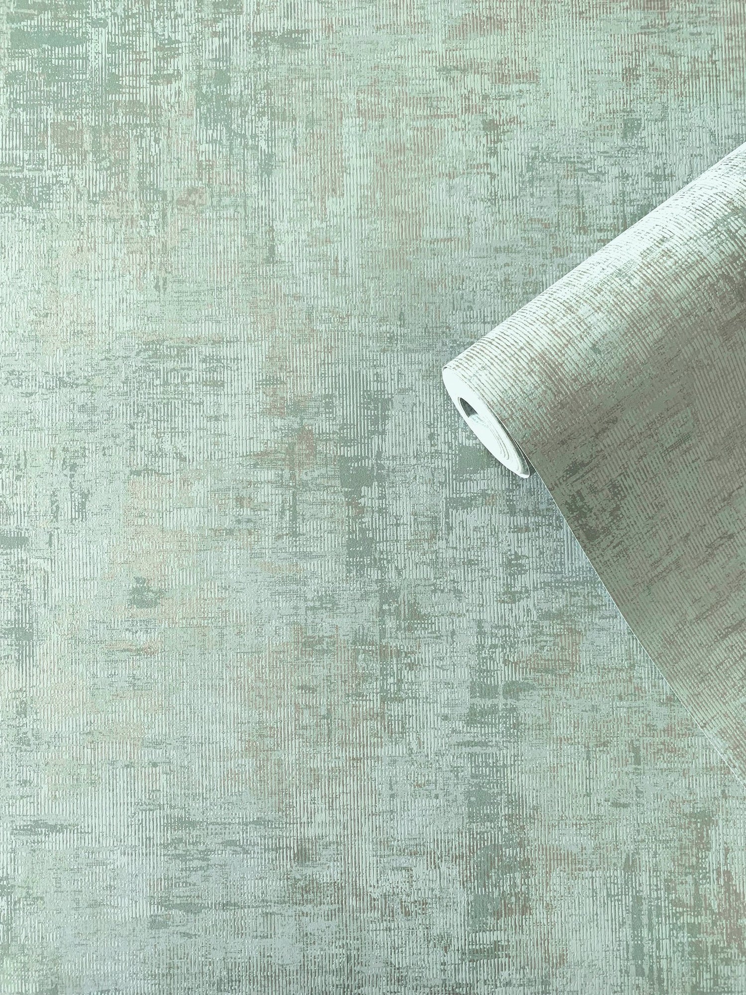 Distressed wallpaper in green color - pattern number SP-LS5007 - by Galerie in the Lustre collection