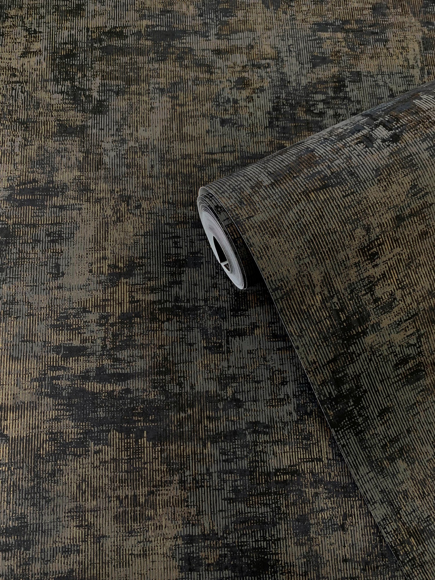 Distressed wallpaper in bronze brown color - pattern number SP-LS5013 - by Galerie in the Lustre collection