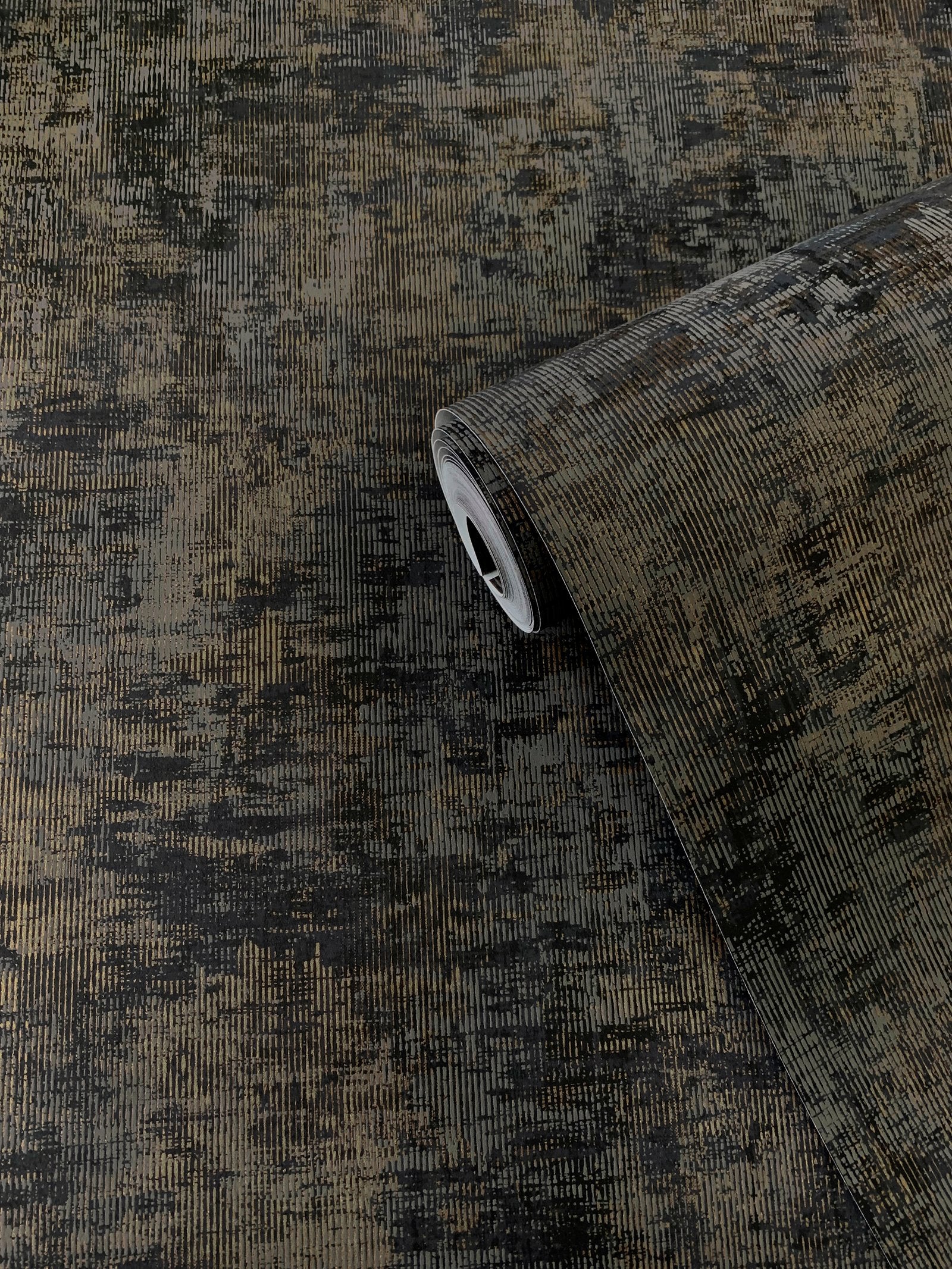 Distressed wallpaper in bronze brown color - pattern number SP-LS5013 - by Galerie in the Lustre collection