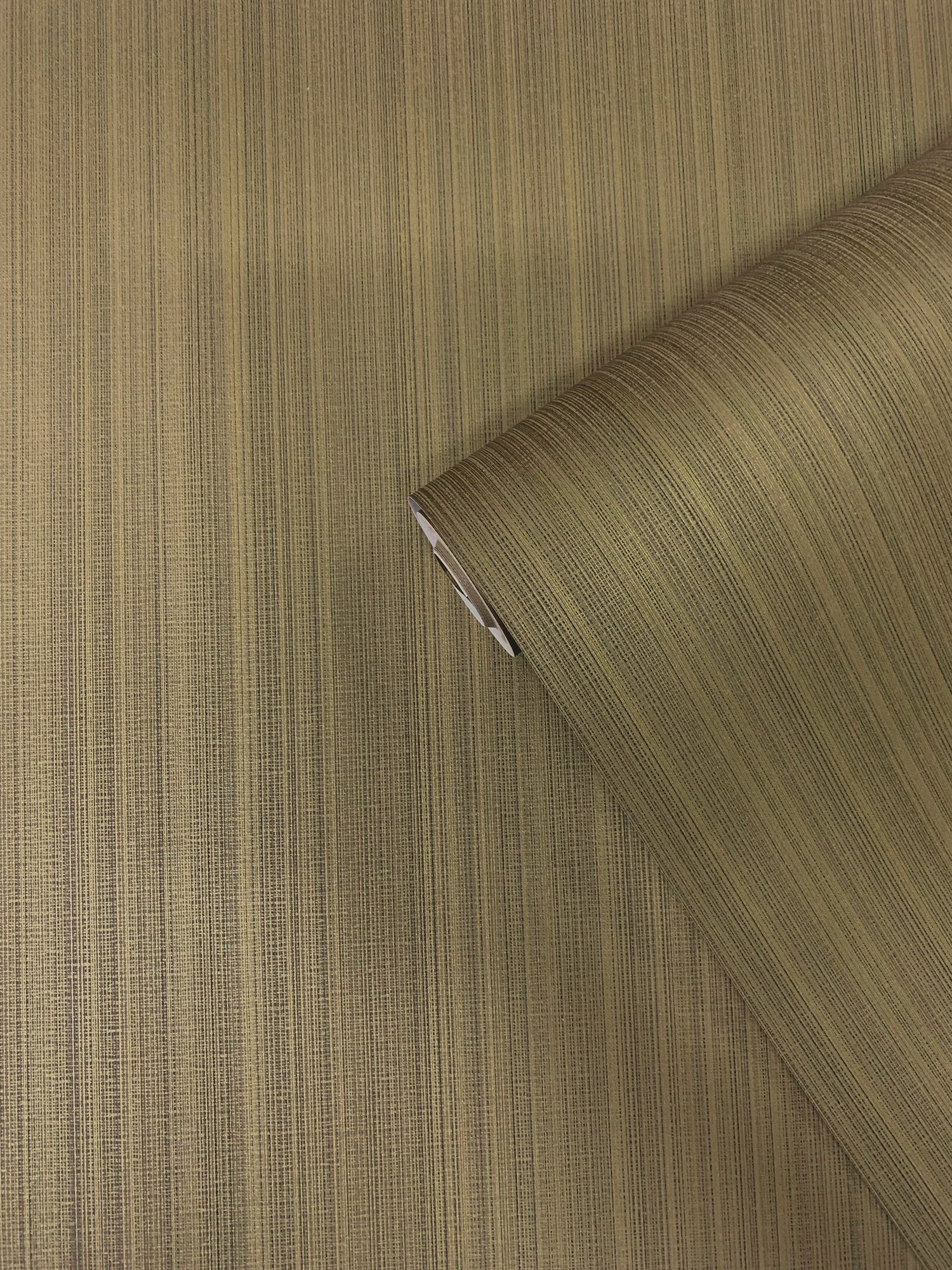 Vertical Stripe wallpaper in gold color - pattern number SP-NA6007 - by Galerie in the Boutique collection