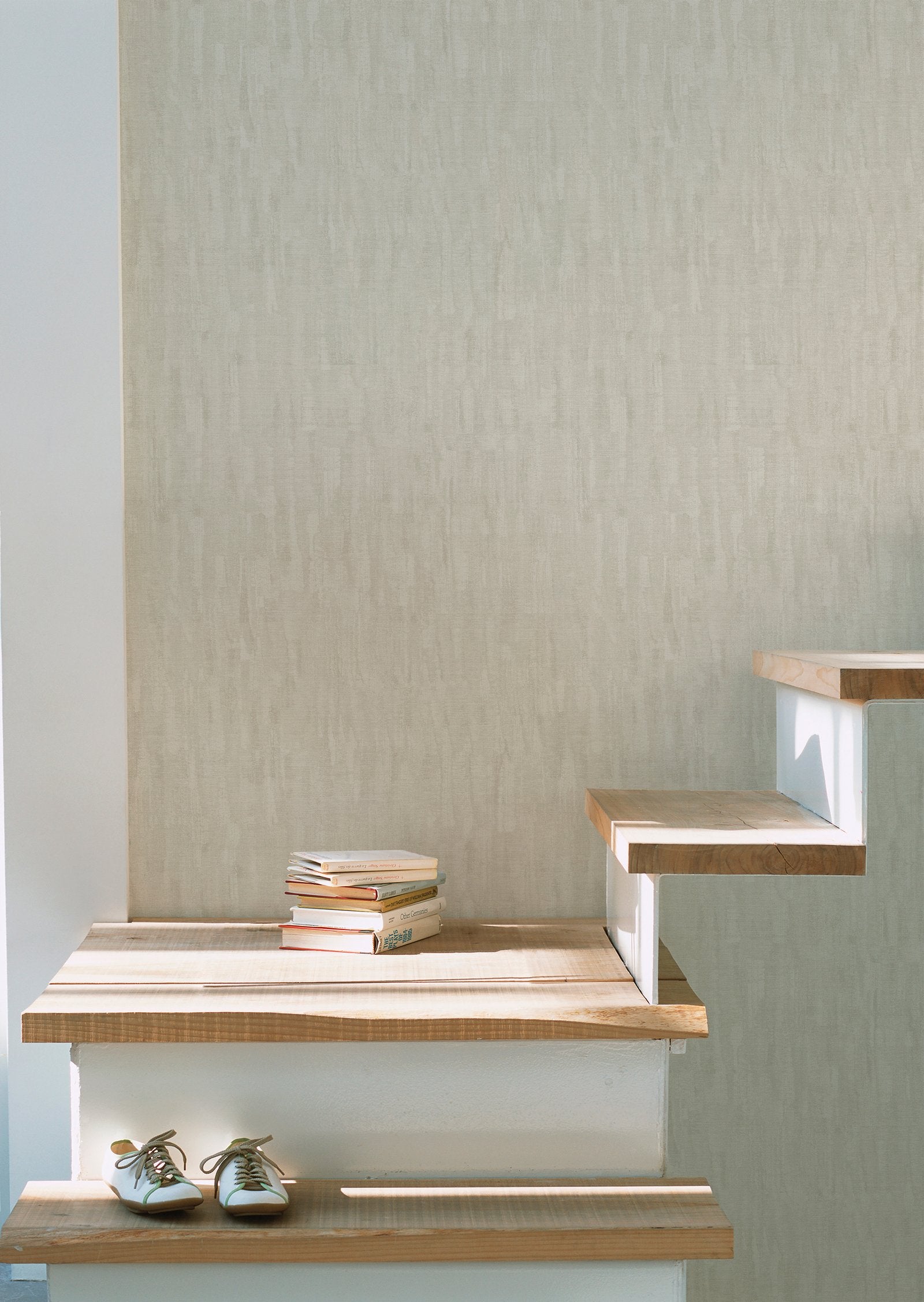 Tonal Plain wallpaper in cream color - pattern number SP-SC5003 - by Galerie in the Boutique collection