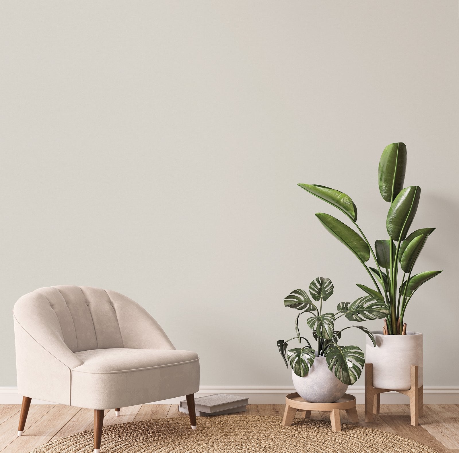 Plain Texture 2 wallpaper in beige color - pattern number SS21241 - by Galerie in the Style Sisters collection