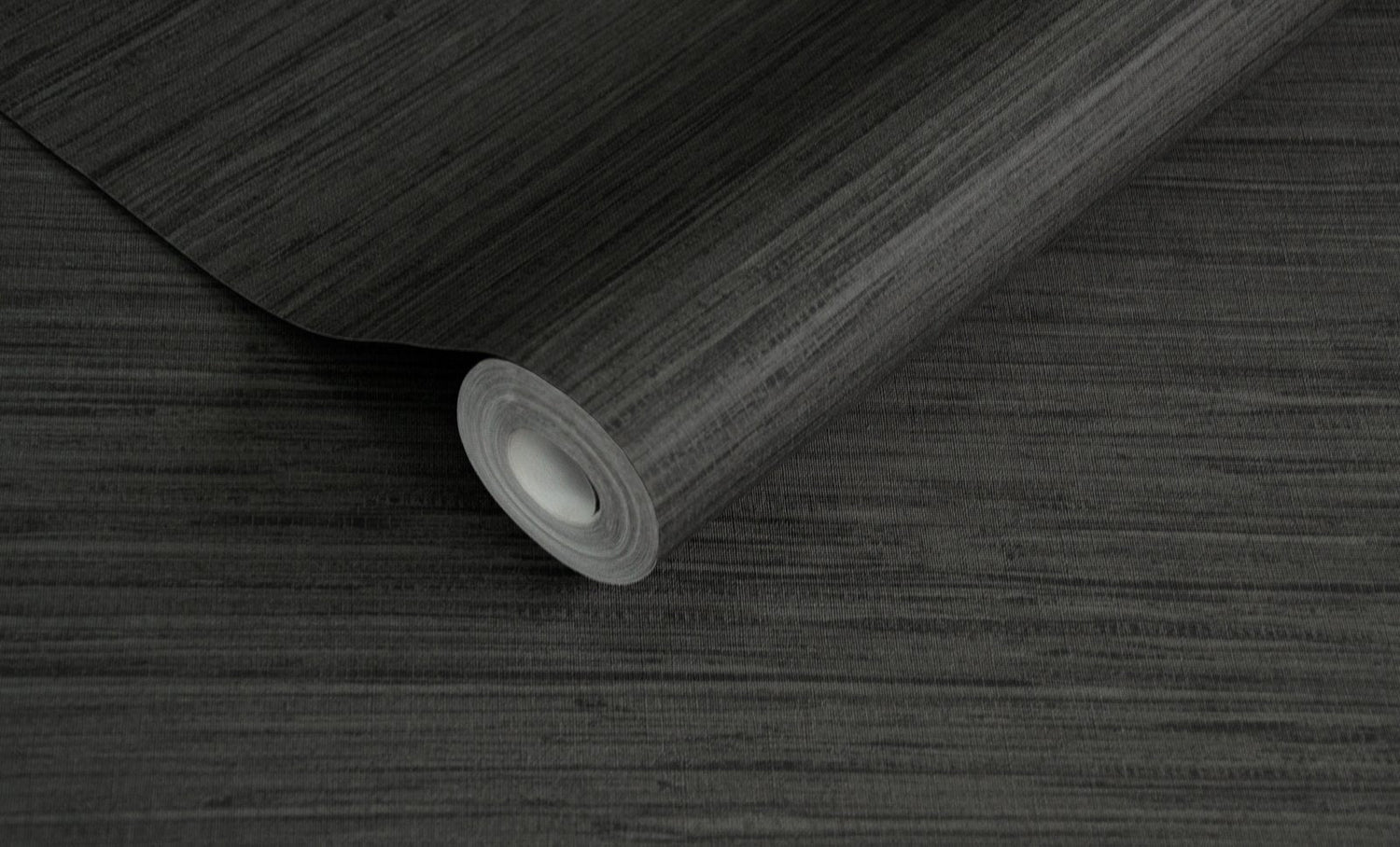 Grasscloth Dark wallpaper in black color - pattern number SS21252 - by Galerie in the Style Sisters collection