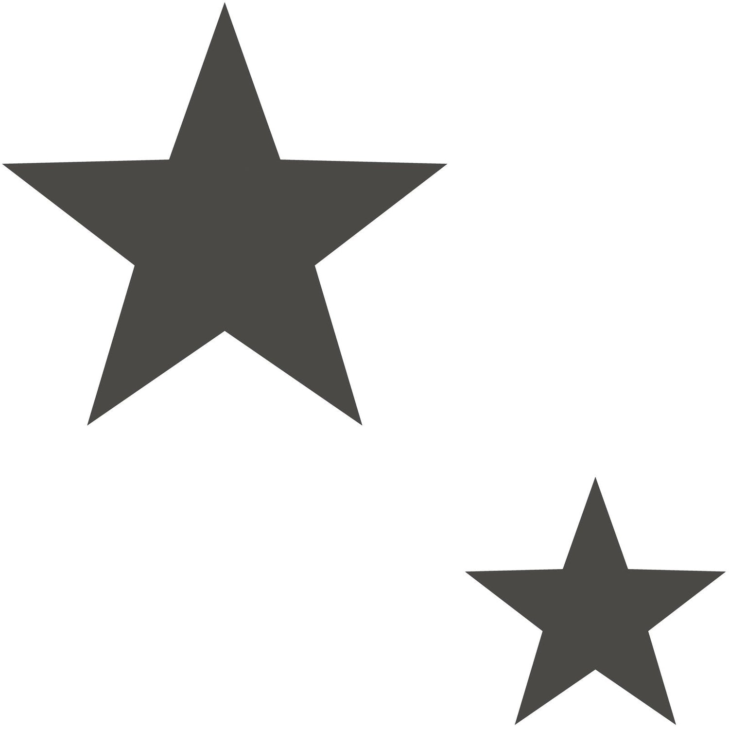 Double Star Black wallpaper in black color - pattern number SS21254 - by Galerie in the Style Sisters collection