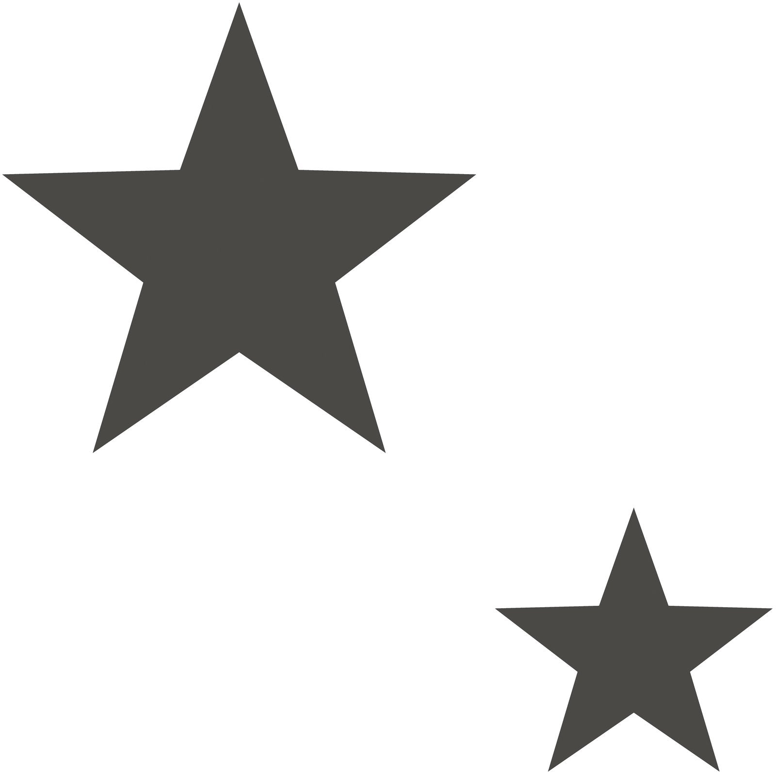 Double Star Black wallpaper in black color - pattern number SS21254 - by Galerie in the Style Sisters collection