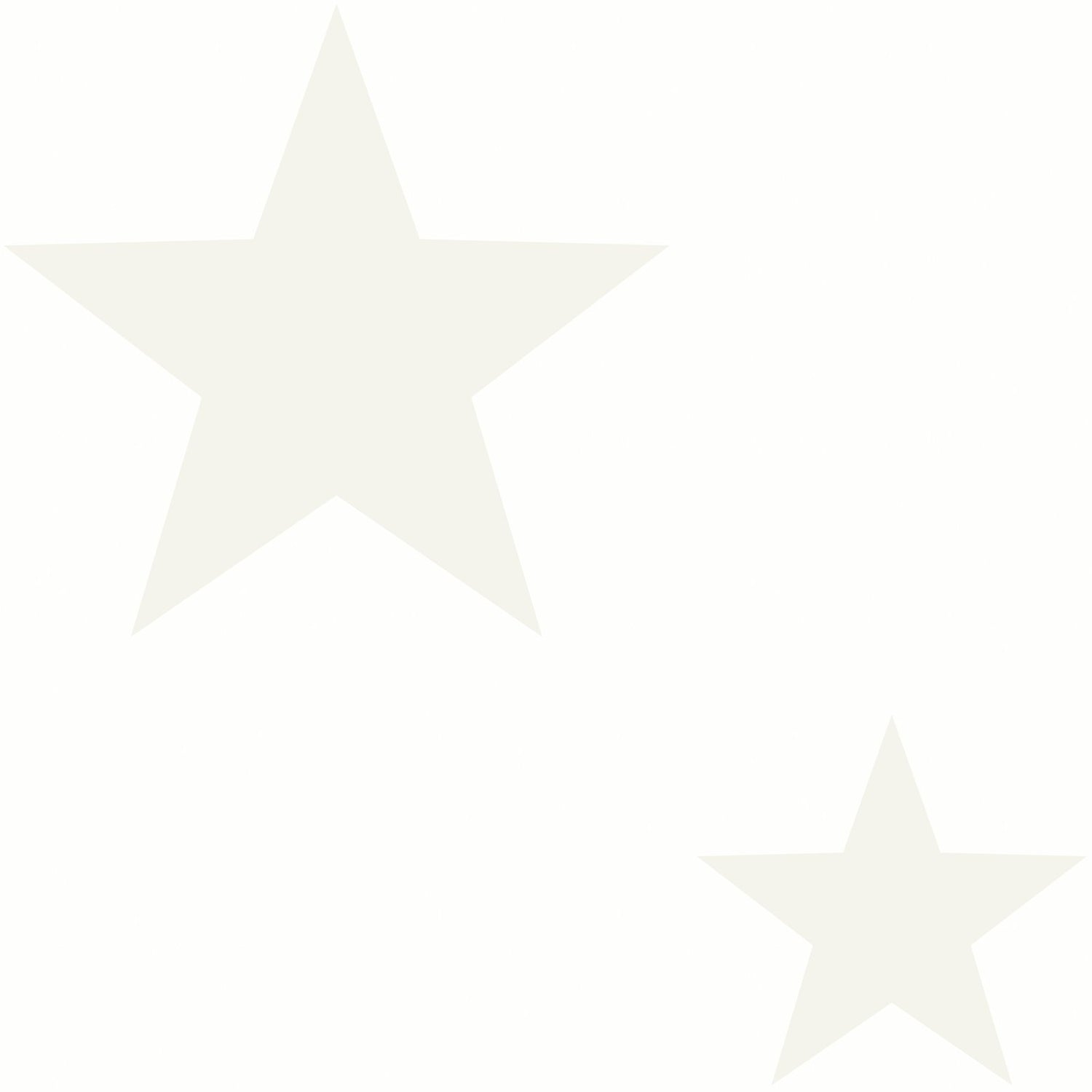 Double Star Pearl wallpaper in white color - pattern number SS21257 - by Galerie in the Style Sisters collection