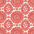 Solis fabric in coral color - pattern number T10080 - by Thibaut in the Tropics collection
