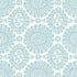 Solis fabric in spa blue color - pattern number T10084 - by Thibaut in the Tropics collection
