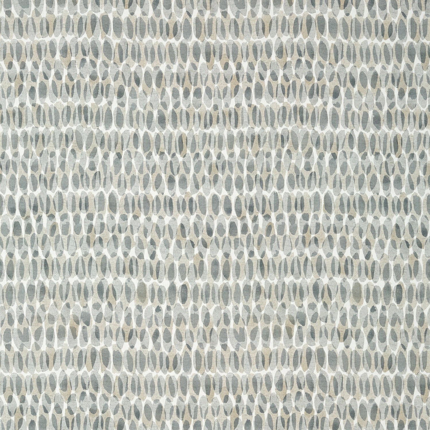 Rain Water fabric in grey color - pattern number T10096 - by Thibaut in the Tropics collection