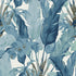 Travelers Palm wallpaper in spa blue color - pattern number T10128 - by Thibaut in the Tropics collection