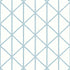 Box Kite wallpaper in spa blue color - pattern number T10133 - by Thibaut in the Tropics collection