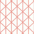 Box Kite wallpaper in coral color - pattern number T10137 - by Thibaut in the Tropics collection