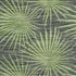 Palm Frond fabric in black and green color - pattern number T10143 - by Thibaut in the Tropics collection