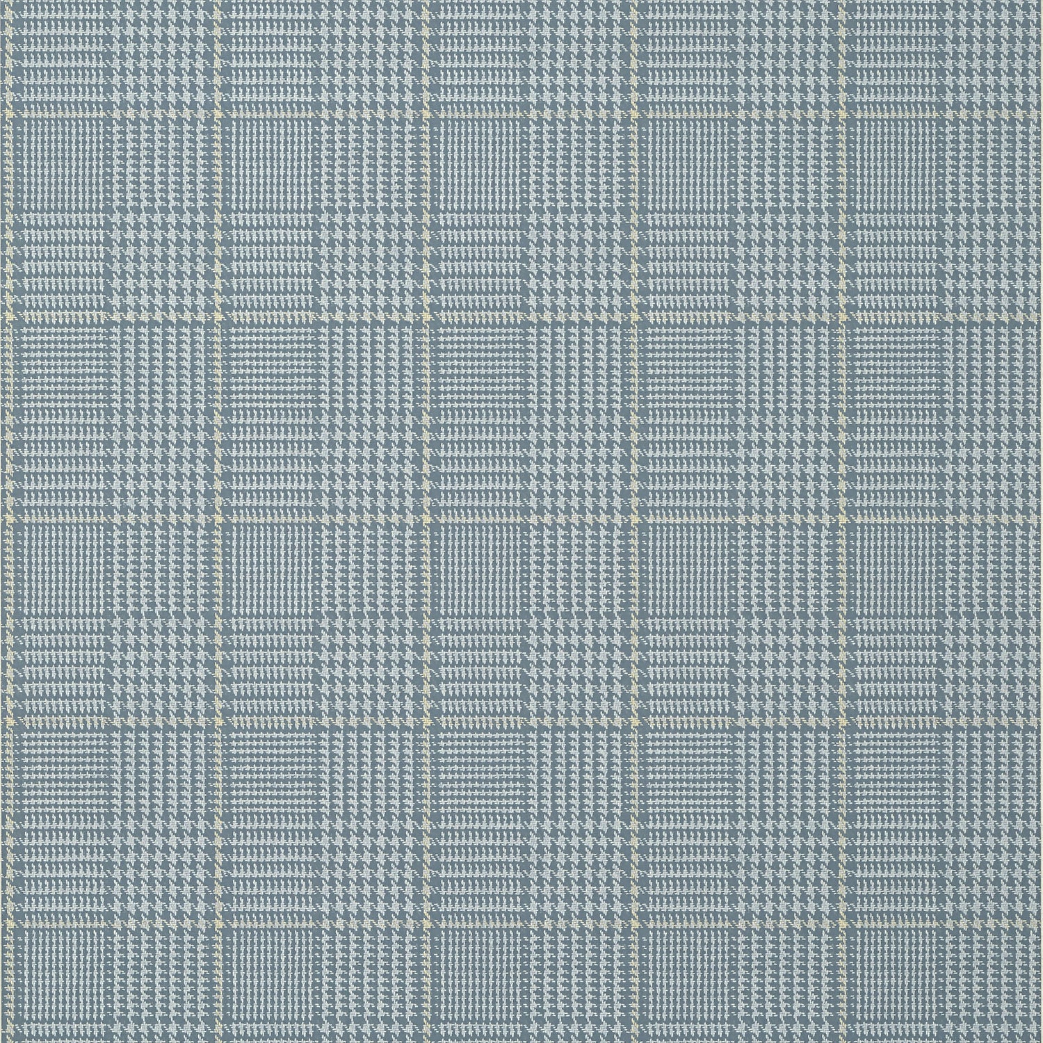 Grassmarket Check wallpaper in slate blue color - pattern number T10203 - by Thibaut in the Colony collection