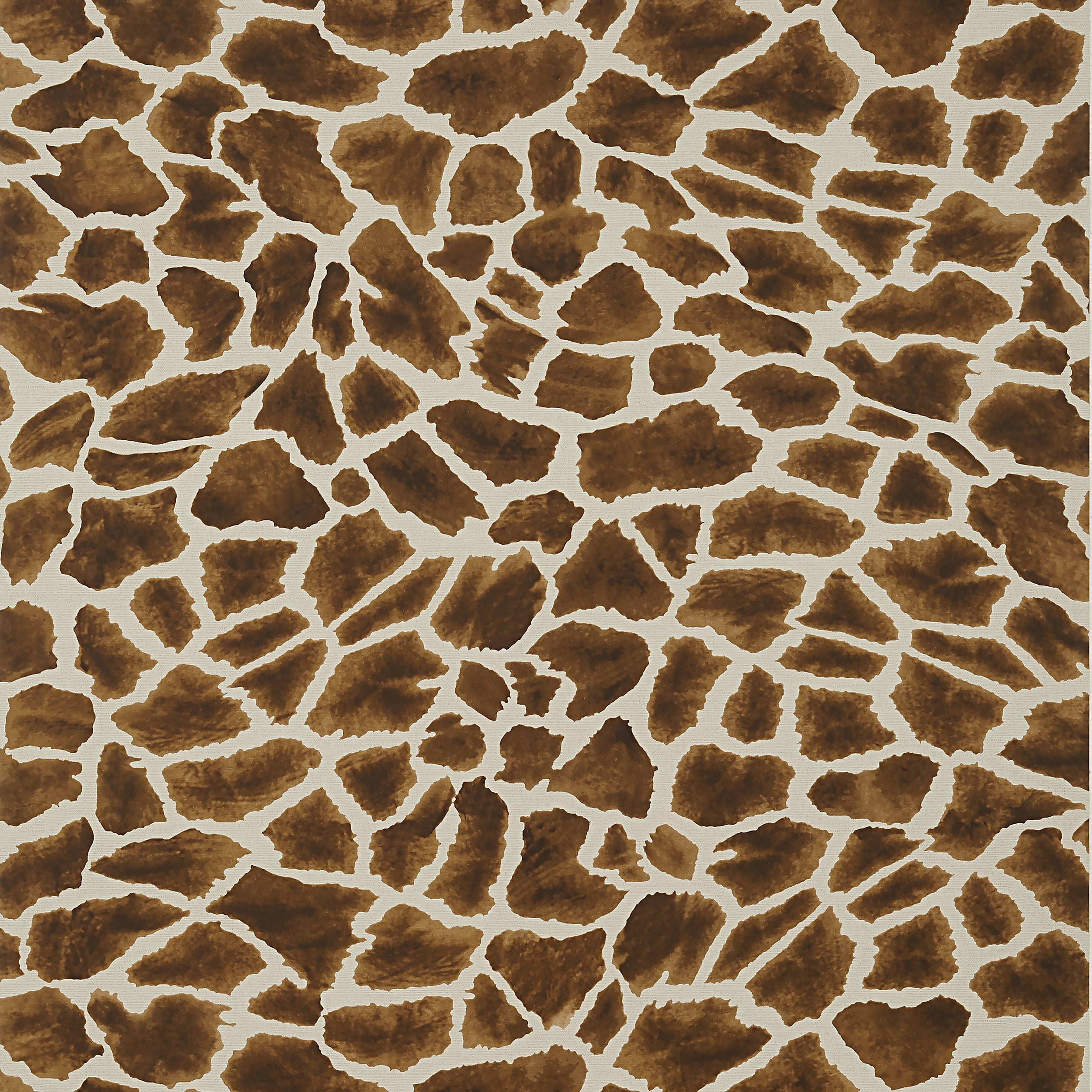 Makena wallpaper in tobacco color - pattern number T10219 - by Thibaut in the Colony collection