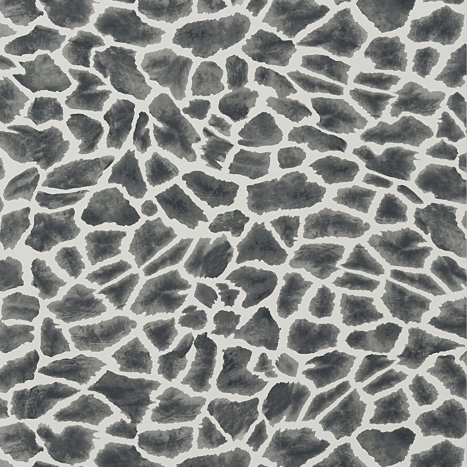 Makena wallpaper in grey color - pattern number T10222 - by Thibaut in the Colony collection