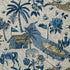 Tiger Reserve wallpaper in navy color - pattern number T10230 - by Thibaut in the Colony collection