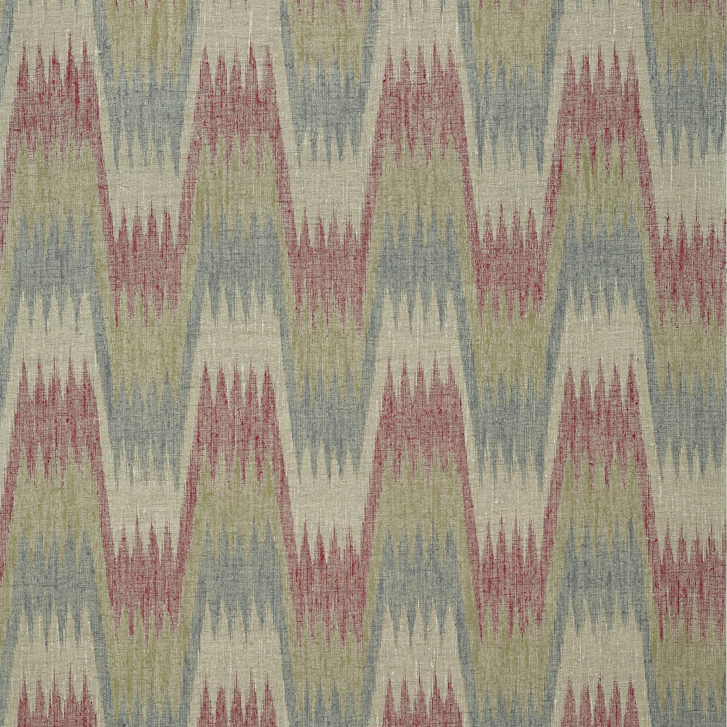 Stockholm Chevron wallpaper in red and grey color - pattern number T10243 - by Thibaut in the Colony collection
