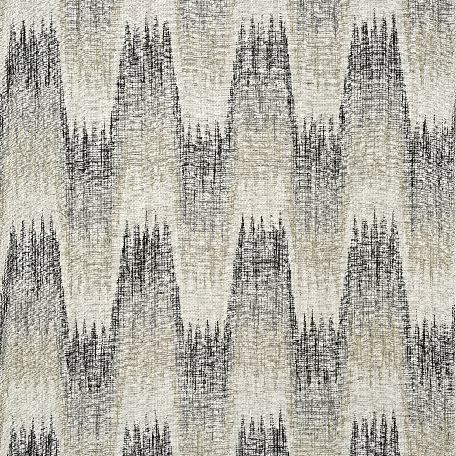 Stockholm Chevron wallpaper in black and grey color - pattern number T10244 - by Thibaut in the Colony collection
