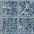Timbuktu wallpaper in navy color - pattern number T10253 - by Thibaut in the Colony collection
