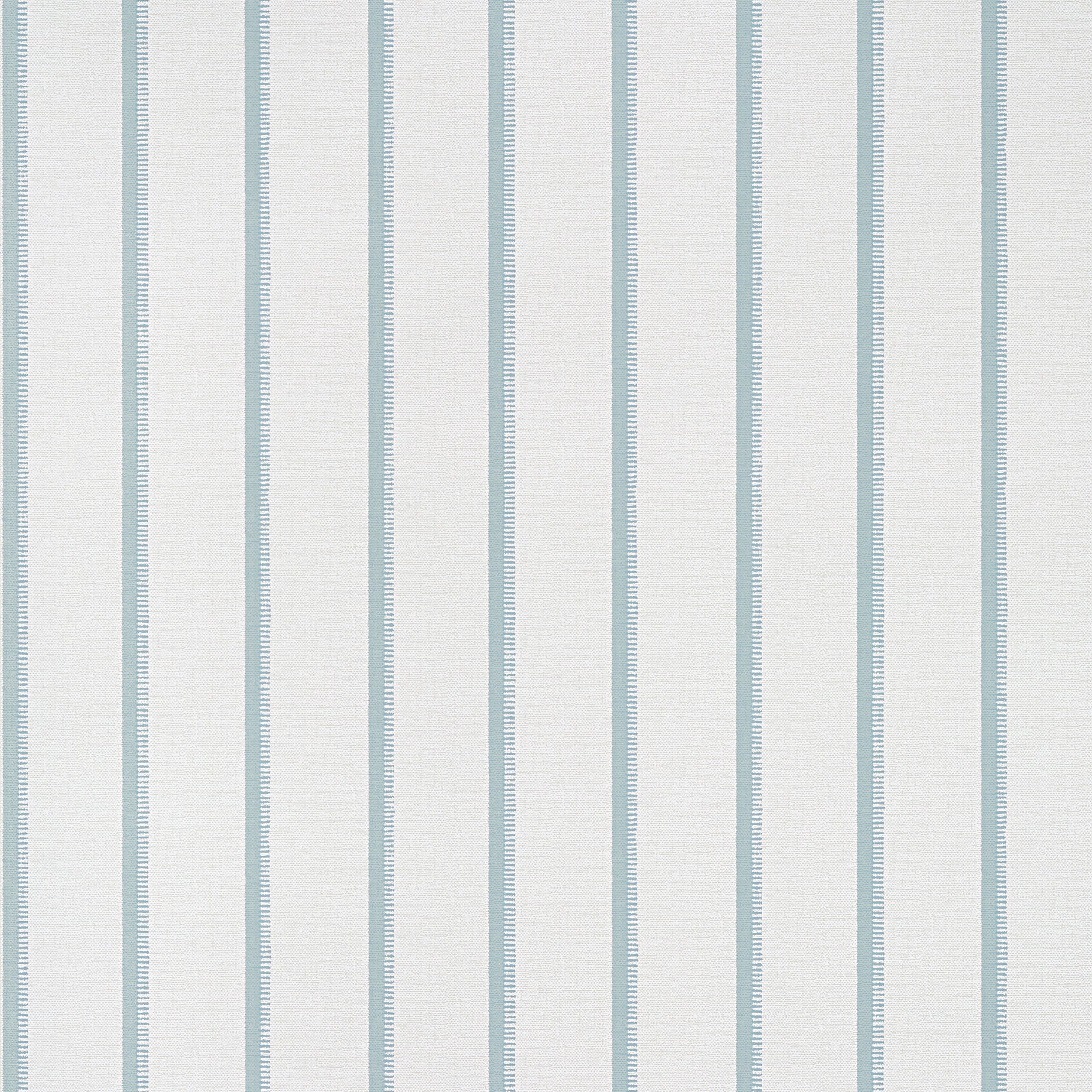 Notch Stripe fabric in slate blue color - pattern number T10258 - by Thibaut in the Colony collection