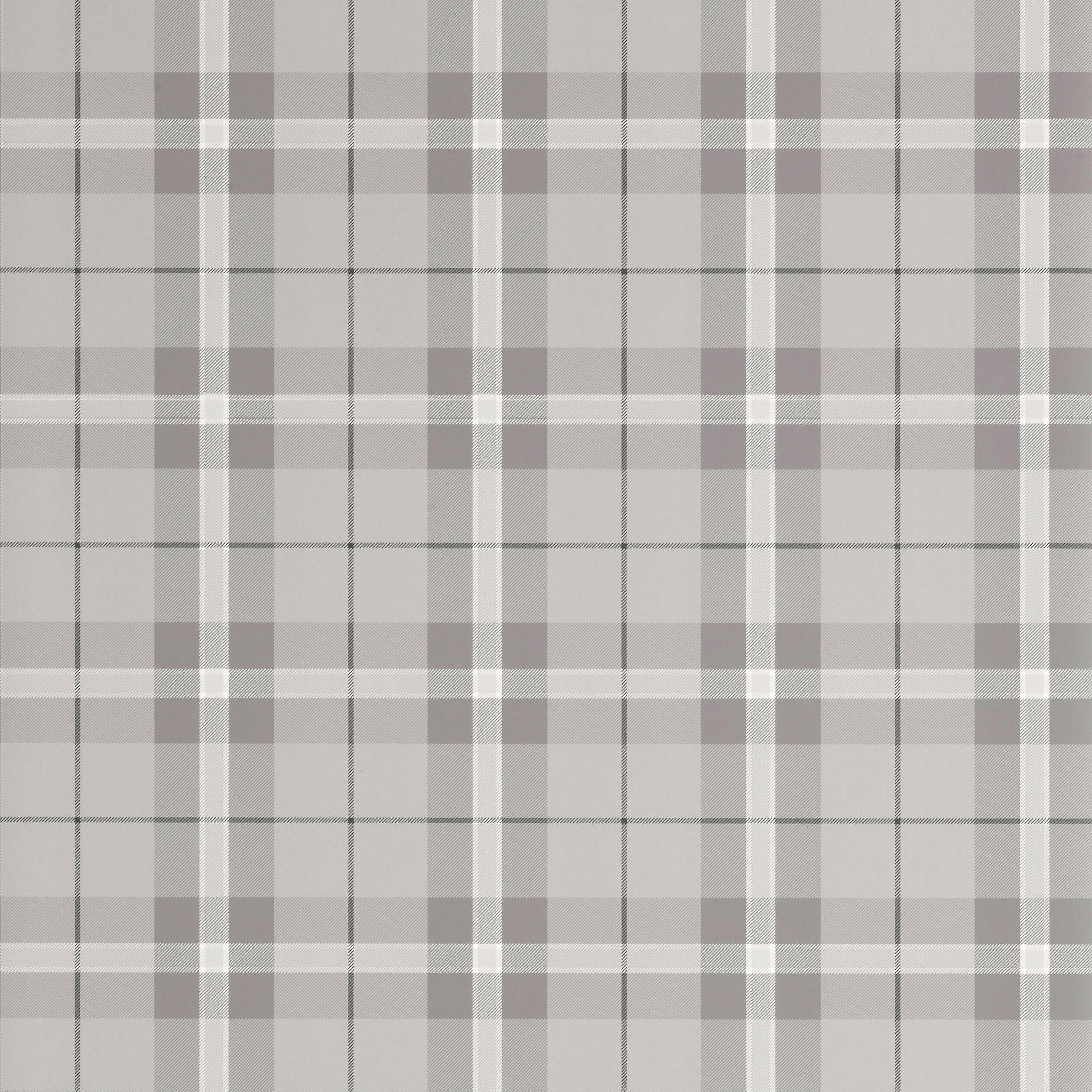 Winslow Plaid wallpaper in grey color - pattern number T1027 - by Thibaut in the Menswear Resource collection